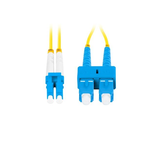 Lanberg - FO-SULU-SD11-0020-YE cable de fibra optica 2 m SC LC G.657.A1 Amarillo