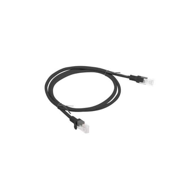 Lanberg - PCU6-10CC-0100-BK cable de red Negro 1 m Cat6 U/UTP (UTP)