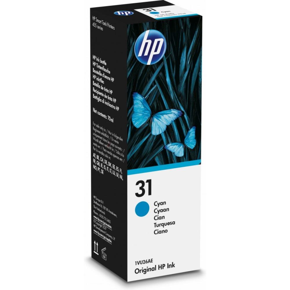 HP - Botella de tinta Original 31 cian 70 ml