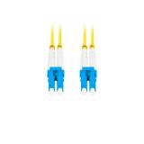 Lanberg - FO-LULU-SD11-0010-YE cable de fibra optica 3 m LC G.657.A1 Amarillo