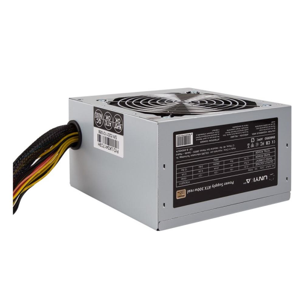 UNYKAch - ATX 300W unidad de fuente de alimentación Plata