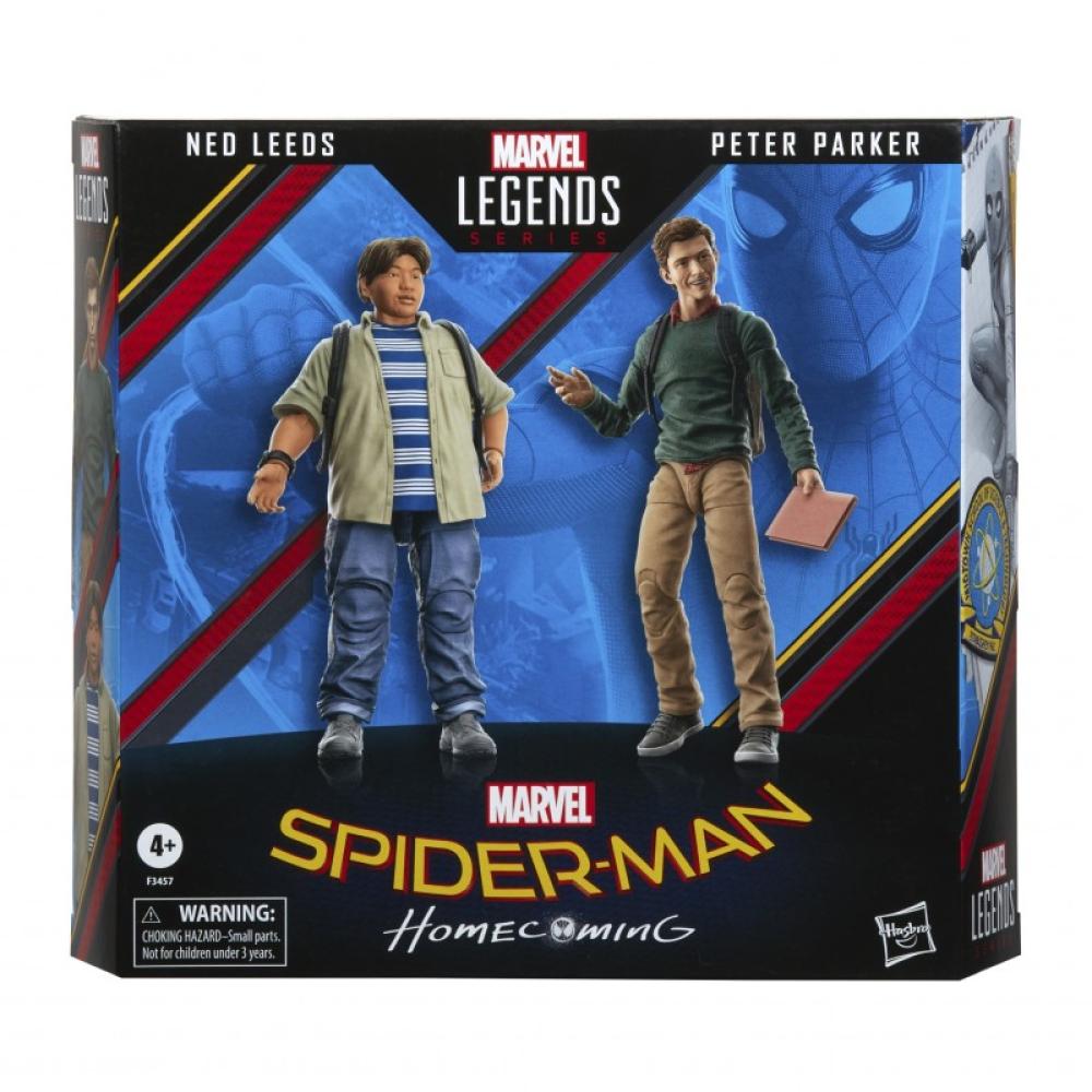 Hasbro - Marvel Legends Series Spider-Man 60th Anniversary Peter Parker & Ned Leeds
