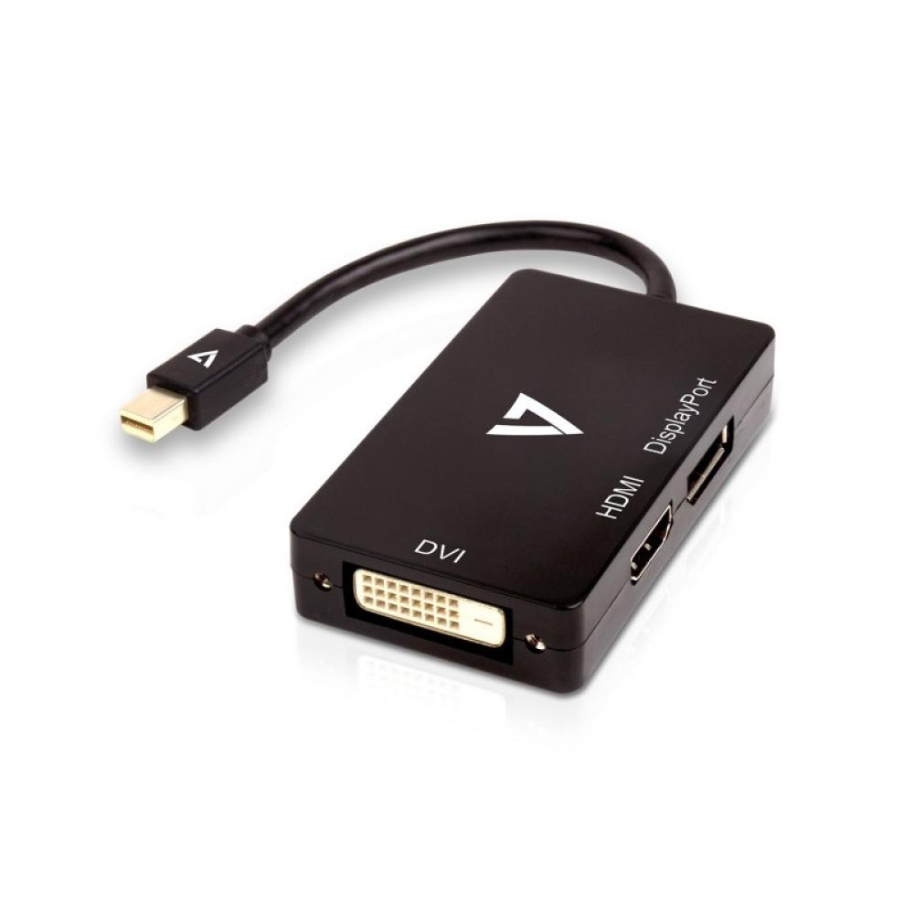 V7 - Adaptador Mini-DisplayPort (m) a DisplayPort, HDMI o DVI (h)