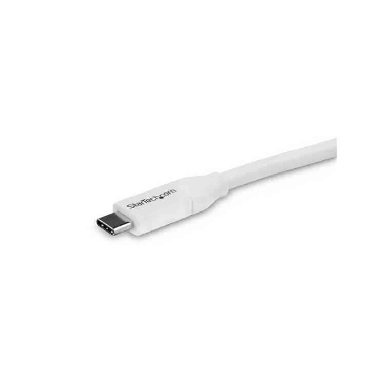 StarTech.com - Cable 4m USB-C a USB-C con capacidad para Entrega de Alimentación de 5A - USB Tipo C - Cable de Carga USBC - USB