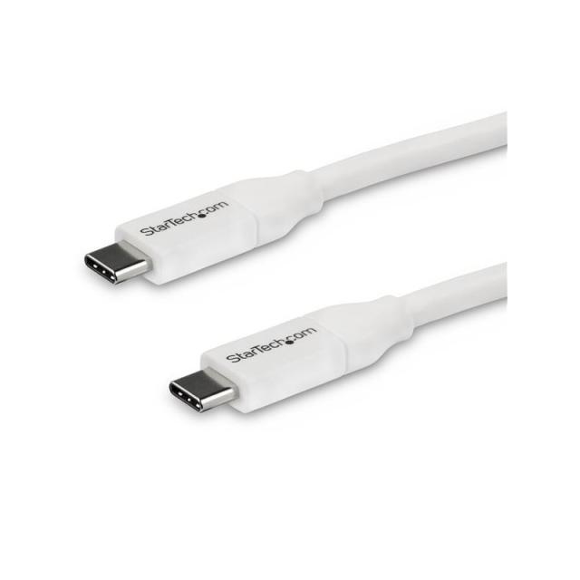 StarTech.com - Cable 4m USB-C a USB-C con capacidad para Entrega de Alimentación de 5A - USB Tipo C - Cable de Carga USBC - USB