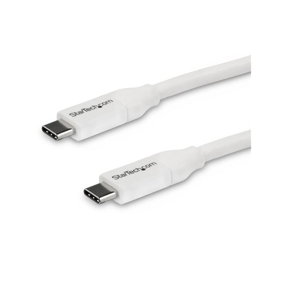 StarTech.com - Cable 4m USB-C a USB-C con capacidad para Entrega de Alimentación de 5A - USB Tipo C - Cable de Carga USBC - USB