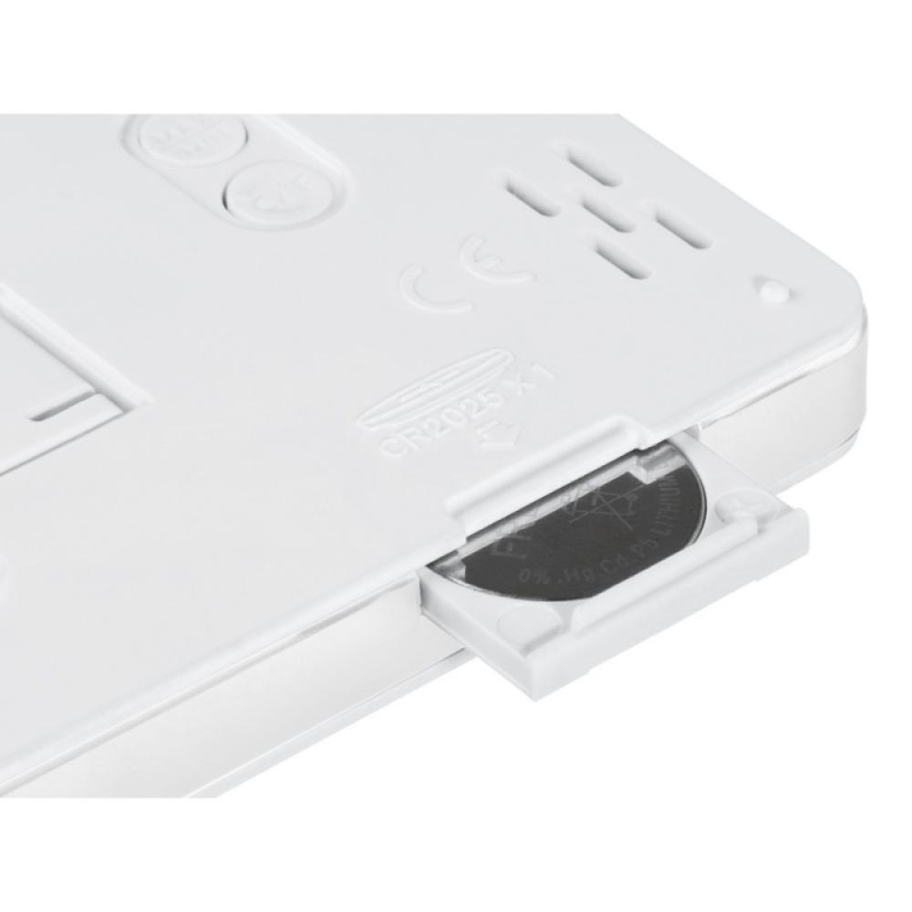 Hama - Termómetro e Higrómetro Digital (Control de humedad y temperatura de interiores, Almacenamiento de datos), Color Blanco