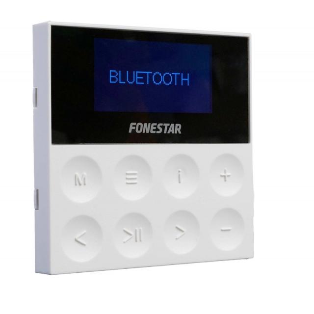 Fonestar - KS-WALL sistema de audio para el hogar Minicadena de música para uso doméstico 30 W Negro, Gris, Blanco