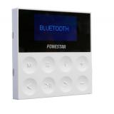 Fonestar - KS-WALL sistema de audio para el hogar Minicadena de música para uso doméstico 30 W Negro, Gris, Blanco