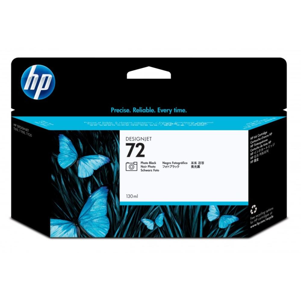 HP - Cartucho de tinta 72 negro fotográfico de 130 ml