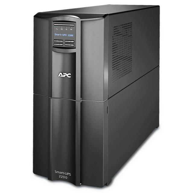 APC - Smart-UPS 2200VA sistema de alimentación ininterrumpida (UPS) Línea interactiva 2,2 kVA 1980 W 9 salidas AC - SMT2200IC