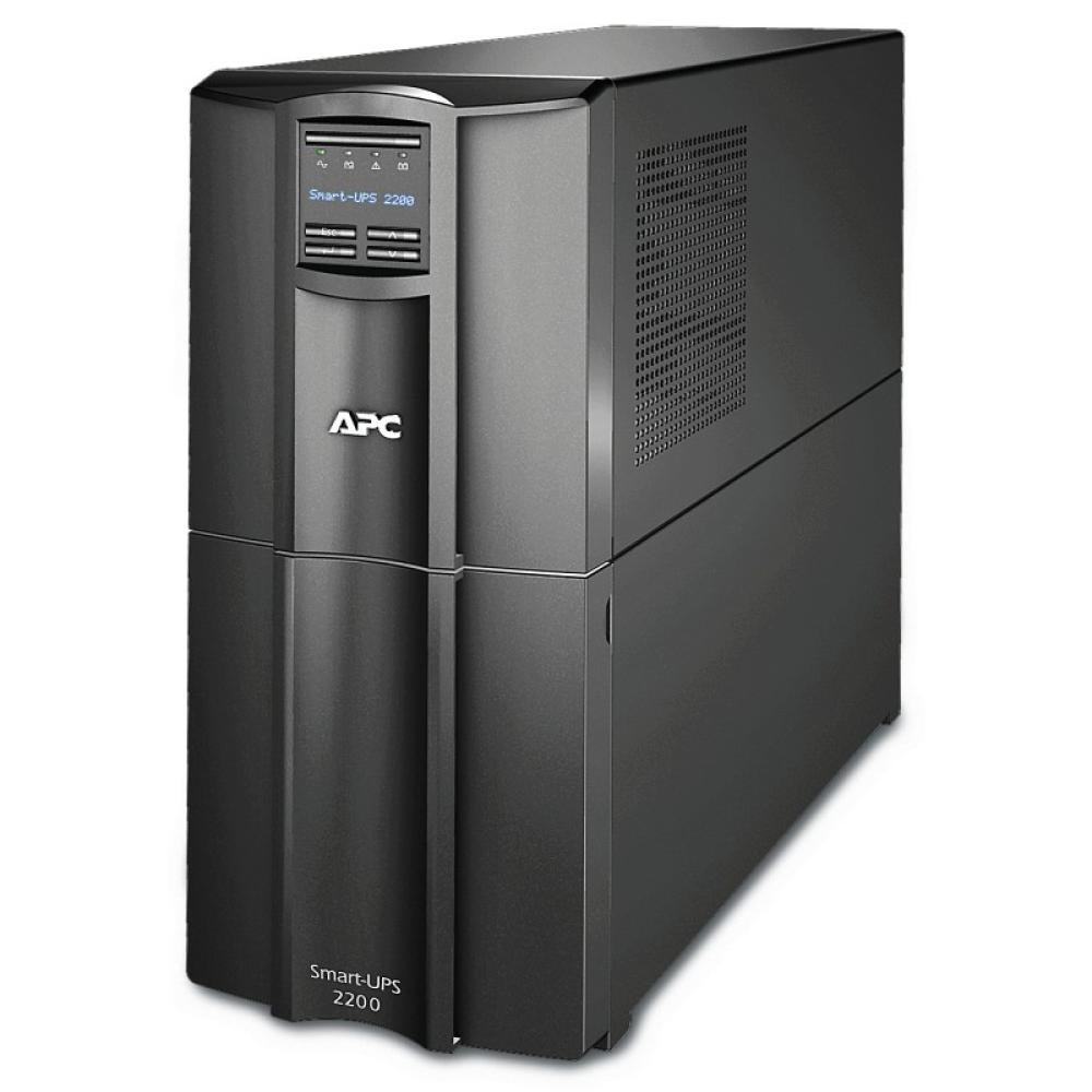 APC - Smart-UPS 2200VA sistema de alimentación ininterrumpida (UPS) Línea interactiva 2,2 kVA 1980 W 9 salidas AC - SMT2200IC