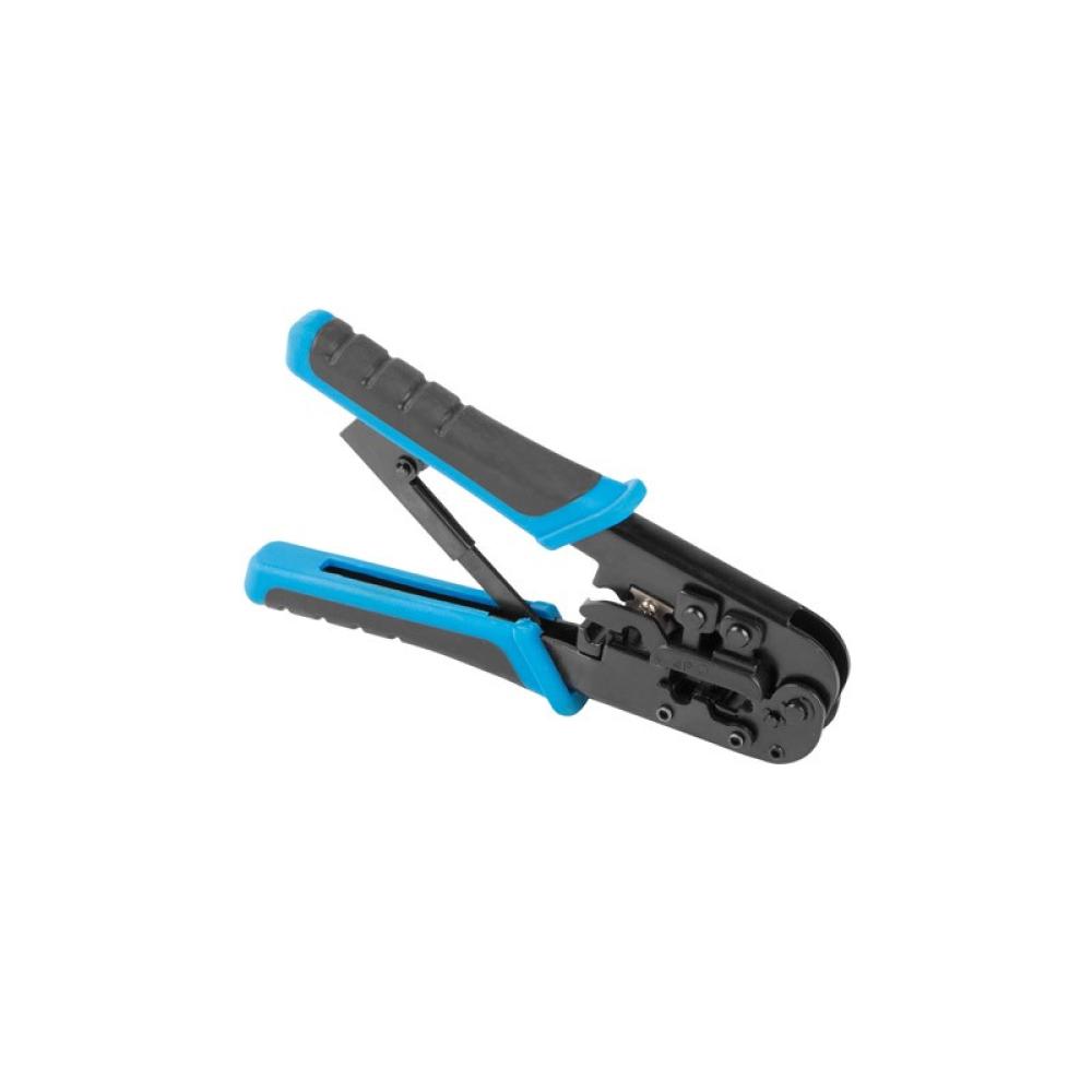 Lanberg - NT-0201 crimpadora Herramienta para prensar Negro, Azul