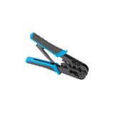 Lanberg - NT-0201 crimpadora Herramienta para prensar Negro, Azul