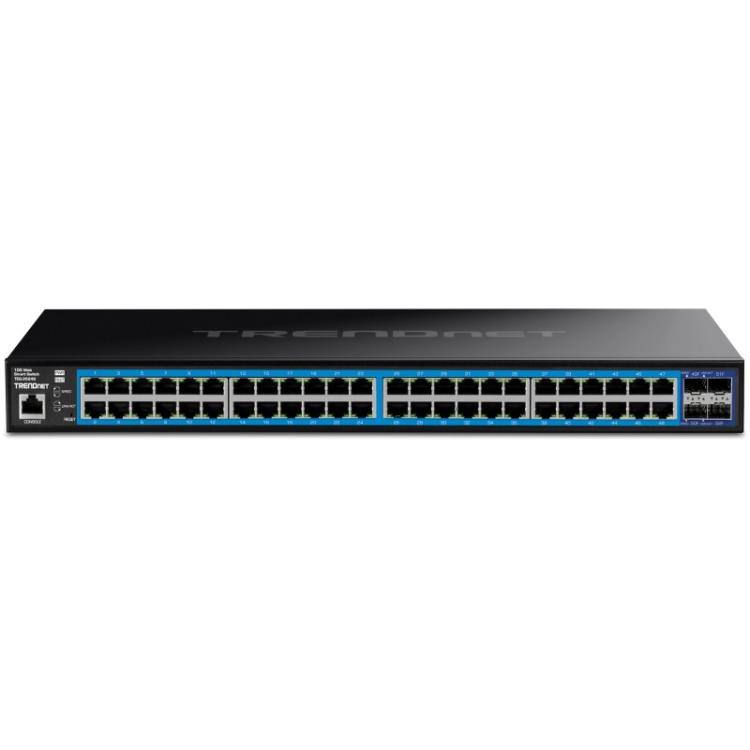 Trendnet - TEG-3524S switch Gestionado Gigabit Ethernet (10/100/1000) Negro