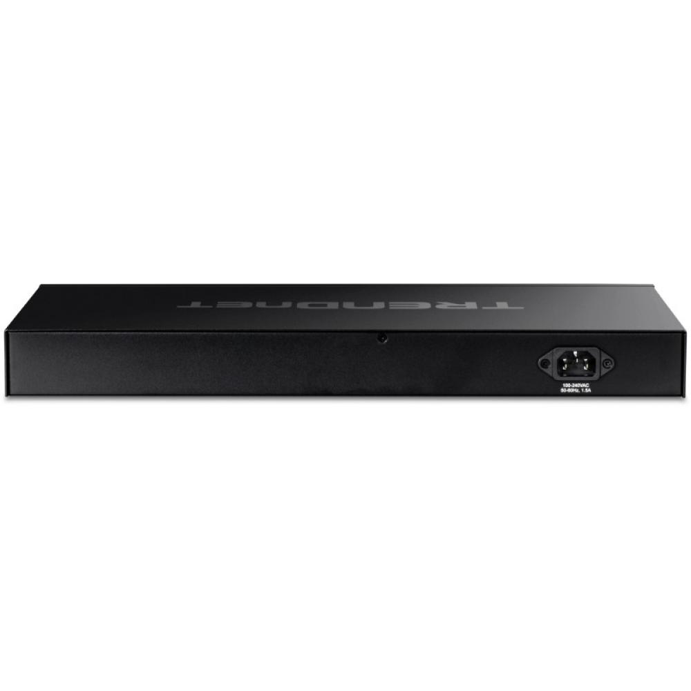 Trendnet - TEG-3524S switch Gestionado Gigabit Ethernet (10/100/1000) Negro