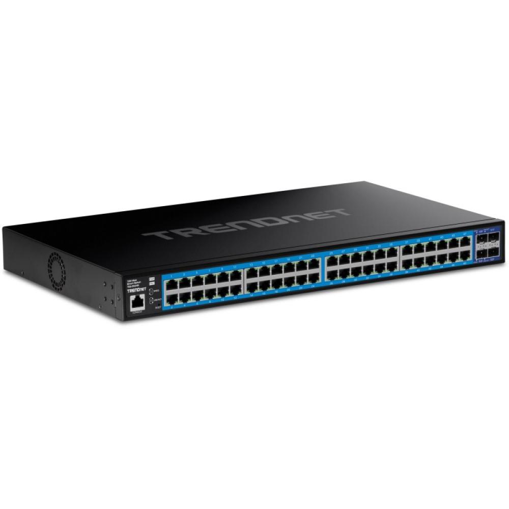 Trendnet - TEG-3524S switch Gestionado Gigabit Ethernet (10/100/1000) Negro