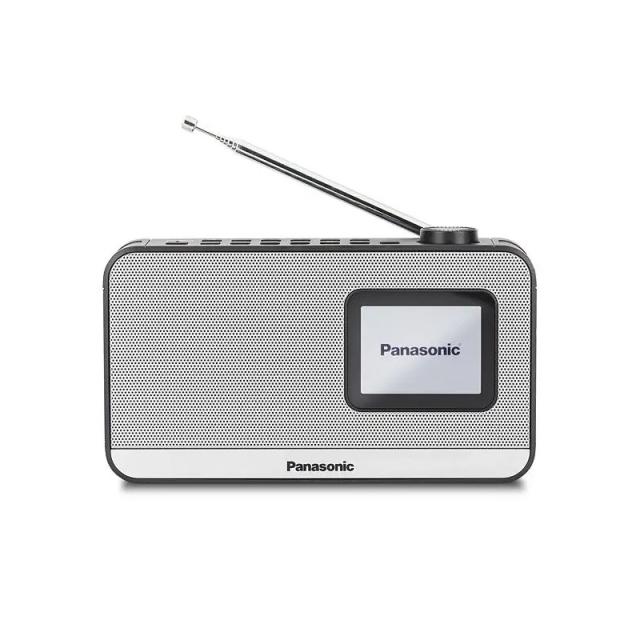 Panasonic - RF-D15 Portátil Digital Negro, Plata
