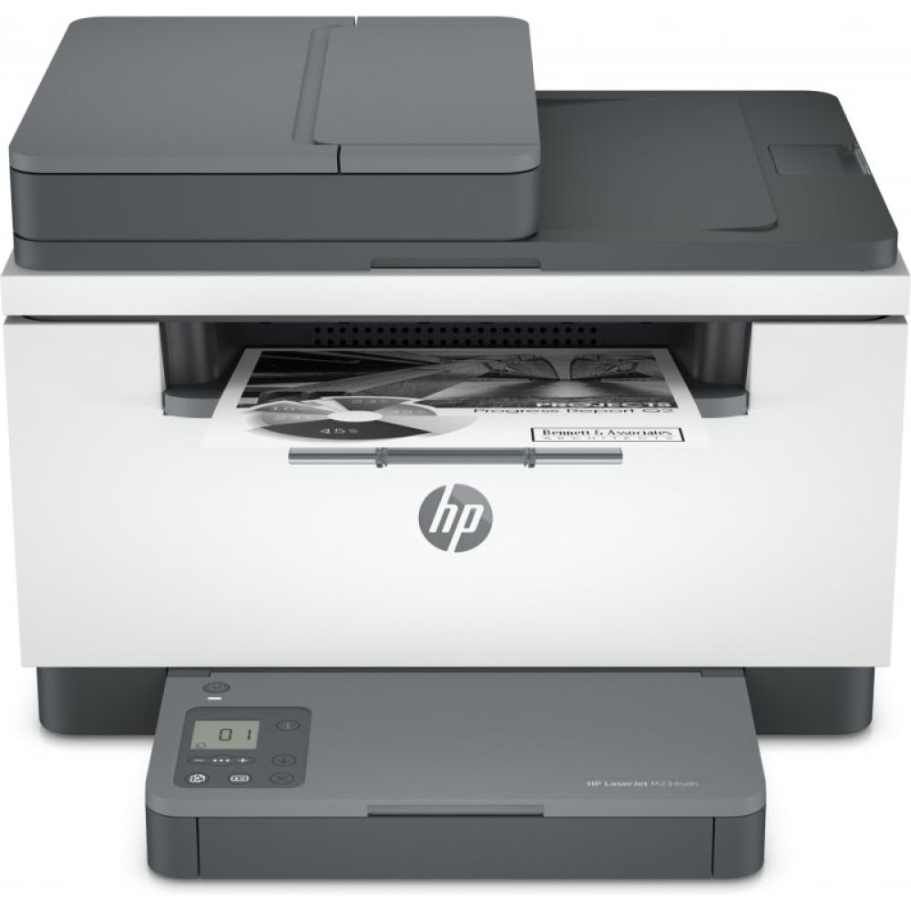 HP - LaserJet M234sdn Multifunction Blanco y negro Impresora, Solo Ethernet Fotocopiadora, escáner