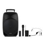 Fonestar - MALIBU-312 altavoz Negro Inalámbrico y alámbrico 250 W