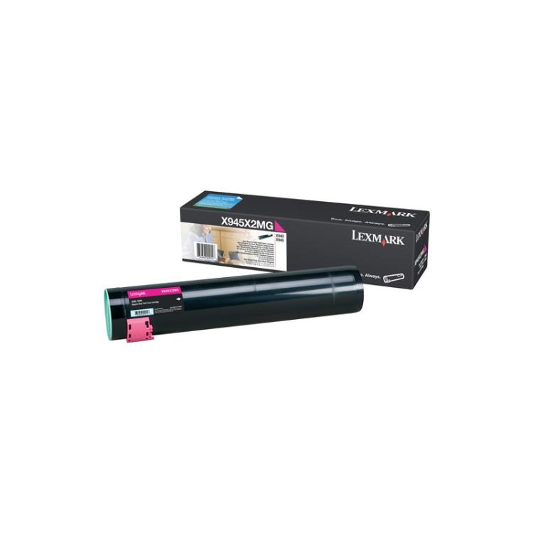 Lexmark - High-Capacity Magenta Toner Cartridge for X940e, X945e Original