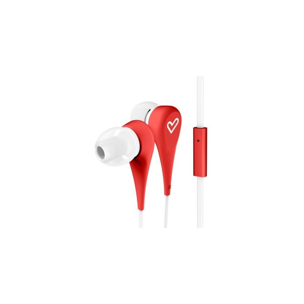 Energy Sistem - Style 1+ Auriculares Alámbrico Dentro de oído Llamadas/Música Rojo