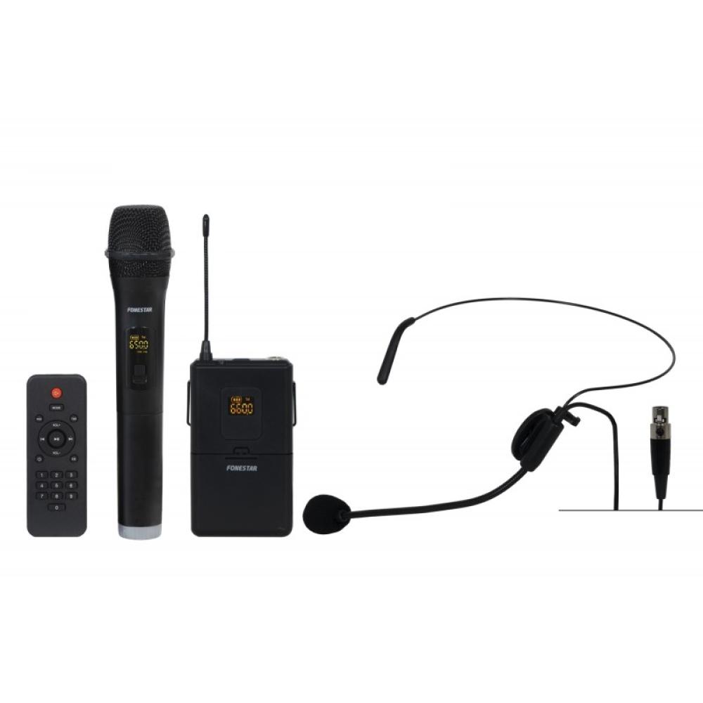 Fonestar - MALIBU-315 altavoz Negro Inalámbrico y alámbrico 250 W