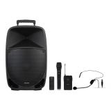 Fonestar - MALIBU-315 altavoz Negro Inalámbrico y alámbrico 250 W