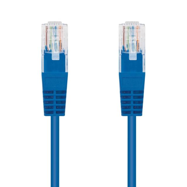 Nanocable - 10.20.0401-BL cable de red Azul 1 m Cat6e U/UTP (UTP)