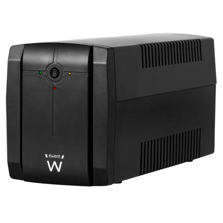 Ewent - EW3997 sistema de alimentación ininterrumpida (UPS) Línea interactiva 1,3 kVA 720 W 3 salidas AC