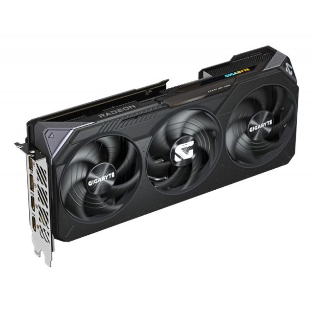 GIGABYTE - Radeon RX 9070 GAMING OC 16G Tarjeta Gráfica - 16GB GDDR6, 256 bits, PCI-E 5.0, 2700 MHz Frecuencia Base, 2 x Display