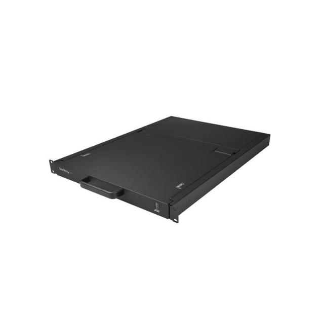 StarTech.com - Consola KVM de 8 puertos para Montaje en Rack - Teclado QWERTY - con Cables de 1,8m - Conmutador KVM con Monitor