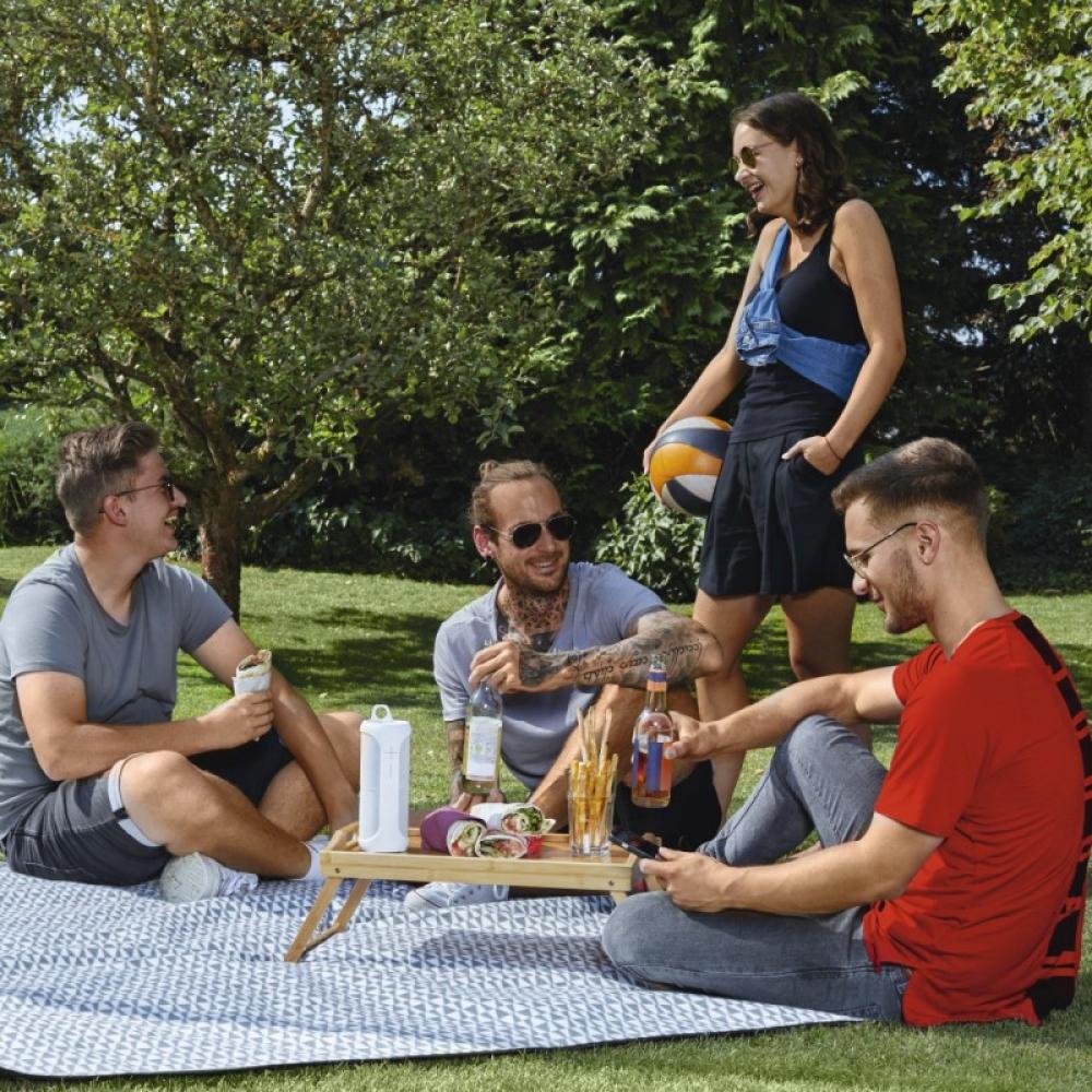 Hama - Twin 3.0 Altavoz portátil estéreo Blanco 30 W