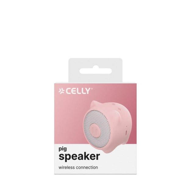 Celly - WSPIG altavoz portátil o de fiesta Altavoz para fiestas Rosa 3 W