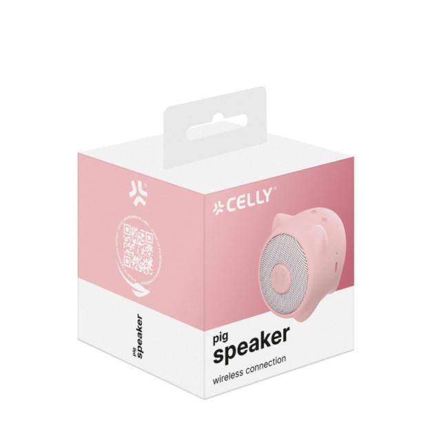 Celly - WSPIG altavoz portátil o de fiesta Altavoz para fiestas Rosa 3 W