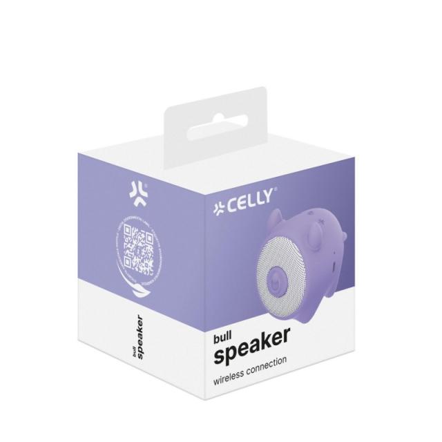 Celly - WSBULL altavoz portátil o de fiesta Altavoz para fiestas Violeta 3 W
