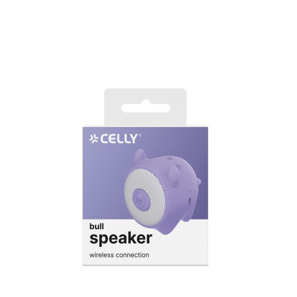 Celly - WSBULL altavoz portátil o de fiesta Altavoz para fiestas Violeta 3 W