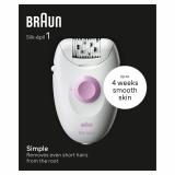 Braun - Silk-épil 1 1-000 20 pinzas Rosa, Blanco