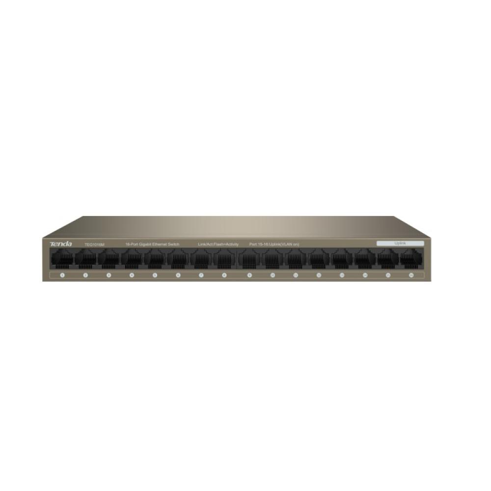 Tenda - TEG1016M switch No administrado Gigabit Ethernet (10/100/1000)
