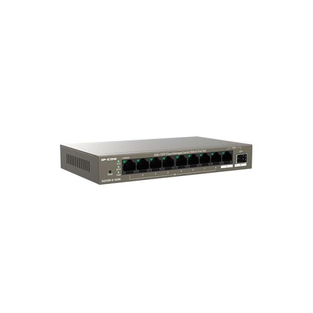 IP-COM Networks - G2210P-8-102W switch Gestionado Gigabit Ethernet (10/100/1000) Energía sobre Ethernet (PoE)