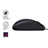 Logitech - B110 Silent ratón Oficina Ambidextro USB tipo A Óptico 1000 DPI