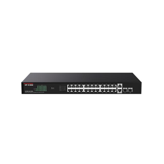 IP-COM Networks - G1128P-24-250W switch No administrado Gigabit Ethernet (10/100/1000) Energía sobre Ethernet (PoE)