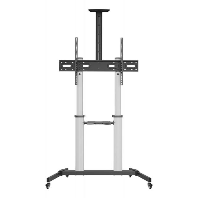 Ewent - EW1592 soporte para TV 2,54 m (100") Negro, Gris