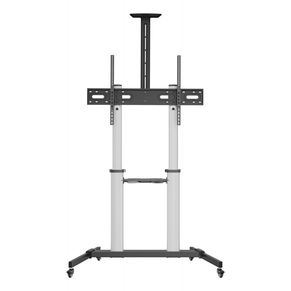 Ewent - EW1592 soporte para TV 2,54 m (100") Negro, Gris