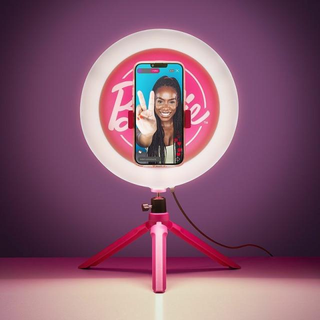 Paladone - Barbie Streaming Light With Filled Centre iluminación de anillo LED