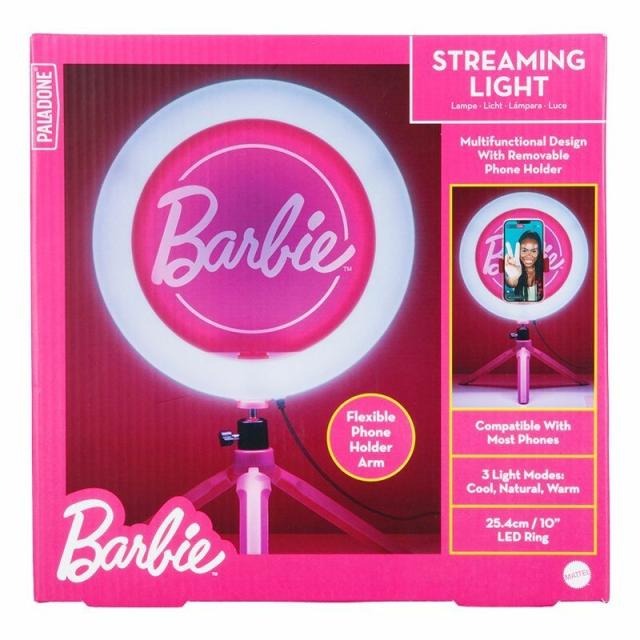 Paladone - Barbie Streaming Light With Filled Centre iluminación de anillo LED