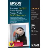 Epson - Premium Glossy Photo Paper - 10x15cm - 40 Hojas