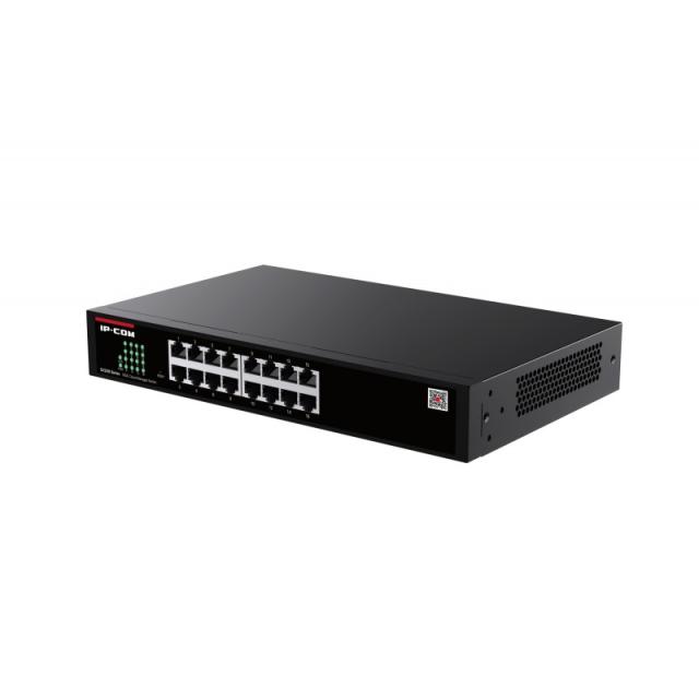 IP-COM Networks - G2216D switch Gestionado Gigabit Ethernet (10/100/1000) Negro