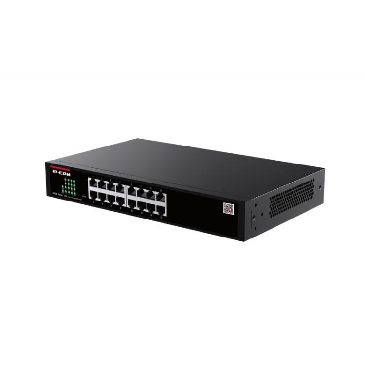 IP-COM Networks - G2216D switch Gestionado Gigabit Ethernet (10/100/1000) Negro