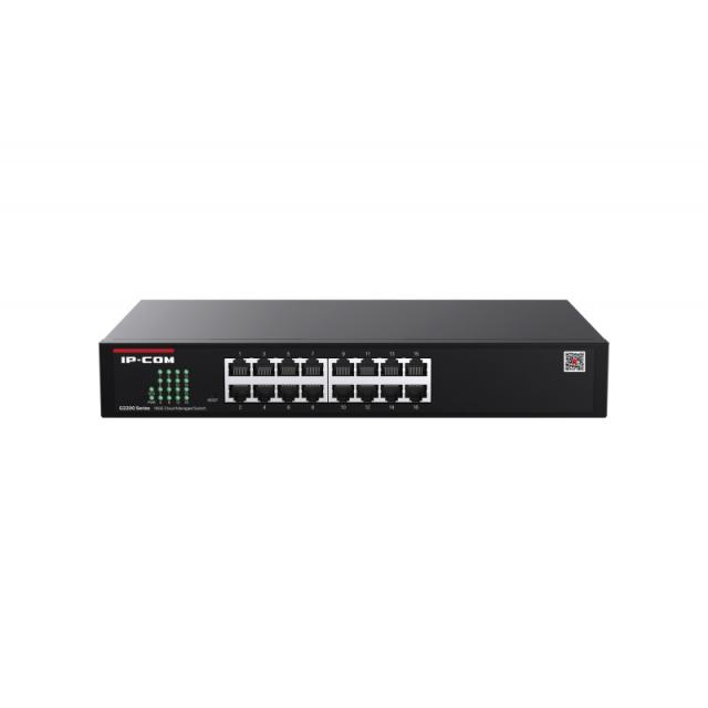 IP-COM Networks - G2216D switch Gestionado Gigabit Ethernet (10/100/1000) Negro
